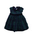 A Green Short Sleeve Dresses from Jojo Maman Bébé in size 12-18M for girl. (Front View)