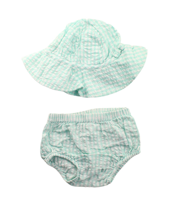 A Green Dress Sets from Jojo Maman Bébé in size 18-24M for girl. (Back View)