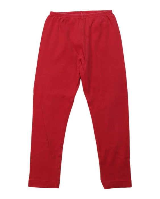 A Red Pyjama Sets from Petit Bateau in size 4T for girl. (Back View)