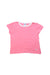 A Pink Pyjama Sets from Petit Bateau in size 4T for girl. (Front View)