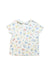 A Multicolour Short Sleeve Tops from Petit Bateau in size 4T for girl. (Back View)