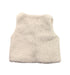 A White Dress Up Vests from The Little White Company in size 0-3M for girl. (Back View)