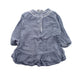 A Blue Dress Sets from The Little White Company in size 12-18M for girl. (Front View)