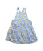 A Blue Overall Dresses from Jojo Maman Bébé in size 2T for girl. (Front View)