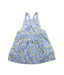 A Blue Overall Dresses from Jojo Maman Bébé in size 2T for girl. (Back View)