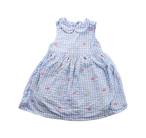 A Blue Dress Sets from Jojo Maman Bébé in size 12-18M for girl. (Front View)
