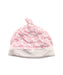 A Pink Beanies from Jojo Maman Bébé in size 3-6M for girl. (Back View)