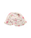 A White Sun Hats from Powell Craft in size O/S for girl. (Front View)