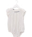 A Ivory Short Sleeve Bodysuits from Velveteen in size 2T for girl. (Front View)