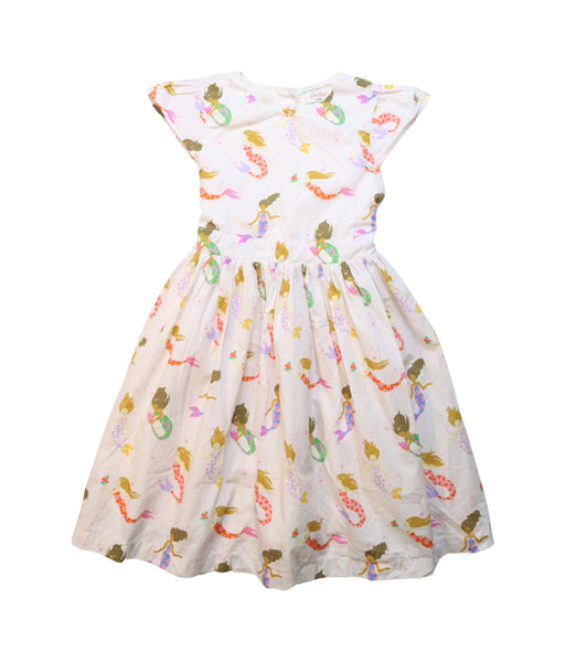 A Multicolour Short Sleeve Dresses from Cath Kidston in size 4T for girl. (Front View)