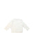 A White Long Sleeve T Shirts from Petit Bateau in size 6-12M for girl. (Back View)