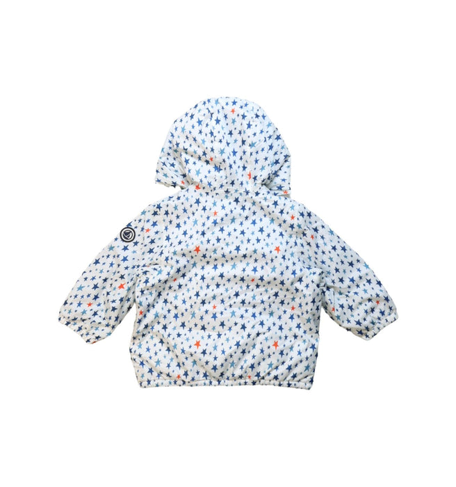 A Multicolour Lightweight Jackets from Petit Bateau in size 6-12M for boy. (Back View)