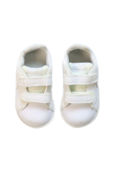 A White Sneakers from Nike in size 12-18M for neutral. (Back View)