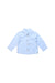 A Blue Long Sleeve Shirts from Cotton Pigs in size 6-12M for boy. (Front View)