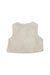 A Ivory Outerwear Vests from Troizenfants in size 0-3M for girl. (Back View)