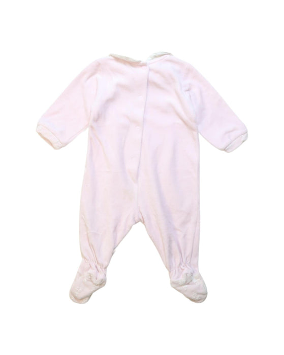 A Pink Onesies from Chicco in size 0-3M for girl. (Back View)