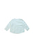 A Blue Long Sleeve Tops from Nanos in size 6-12M for boy. (Back View)