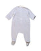 A White Onesies from Jacadi in size 0-3M for girl. (Back View)