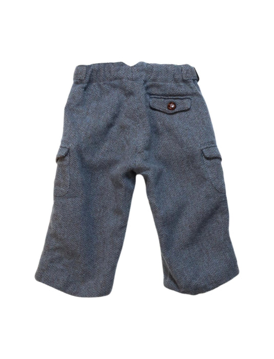 A Grey Casual Pants from Jacadi in size 6-12M for boy. (Back View)