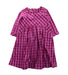 A Pink Short Sleeve Dresses from Pink Chicken in size 6T for girl. (Front View)