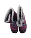 A Pink Winter Boots from Keen in size 10Y for girl. (Back View)