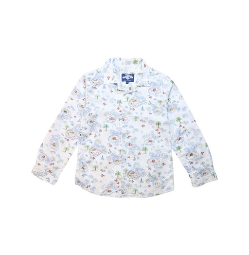 A Multicolour Long Sleeve Shirts from Thomas Brown in size 6T for boy. (Front View)