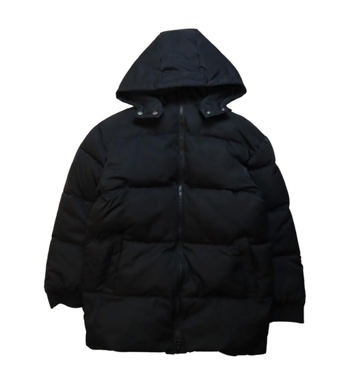 A Black Puffer/Quilted Jackets from Stella McCartney in size 8Y for girl. (Front View)