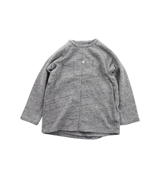 A Grey Pants Sets from Bonpoint in size 6-12M for girl. (Front View)