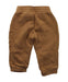 A Brown Sweatpants from Carhartt in size 6-12M for boy. (Back View)