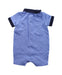 A Blue Short Sleeve Rompers from Ralph Lauren in size 3-6M for boy. (Back View)