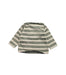 A Green Long Sleeve T Shirts from Petit Bateau in size 3-6M for girl. (Back View)