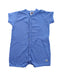 A Blue Short Sleeve Rompers from Petit Bateau in size 3-6M for boy. (Front View)