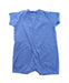 A Blue Short Sleeve Rompers from Petit Bateau in size 3-6M for boy. (Back View)