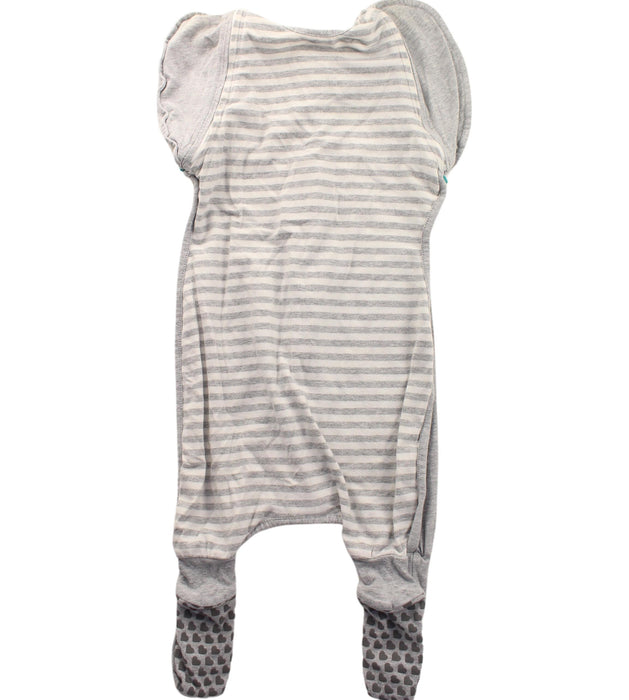 A Grey Sleepsacs from Love To Dream in size 6-12M for girl. (Back View)