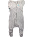 A Grey Sleepsacs from Love To Dream in size 6-12M for girl. (Front View)
