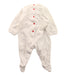 A White Onesies from Chicco in size 0-3M for girl. (Back View)