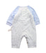 A Blue Long Sleeve Jumpsuits from Mides in size 3-6M for boy. (Back View)