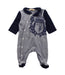 A Blue Onesies from Trussardi in size 0-3M for boy. (Front View)