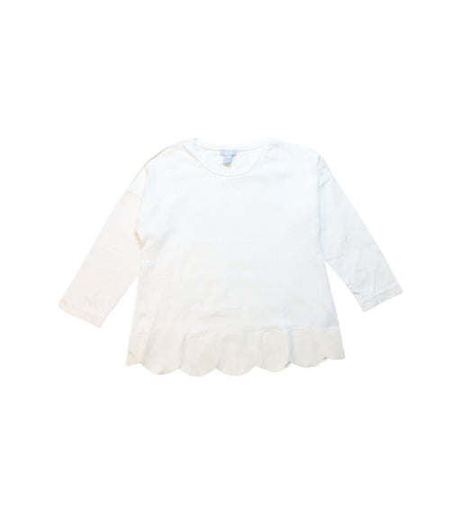 A White Long Sleeve Tops from COS in size 2T for girl. (Front View)