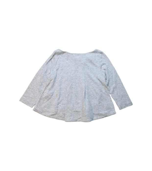 A Grey Long Sleeve Tops from COS in size 2T for girl. (Back View)
