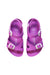 A Purple Sandals from Birkenstock in size 4T for girl. (Back View)