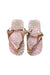 A Multicolour Sandals from Havaianas in size 4T for girl. (Back View)