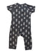 A White Short Sleeve Jumpsuits from Tea in size 3-6M for neutral. (Back View)