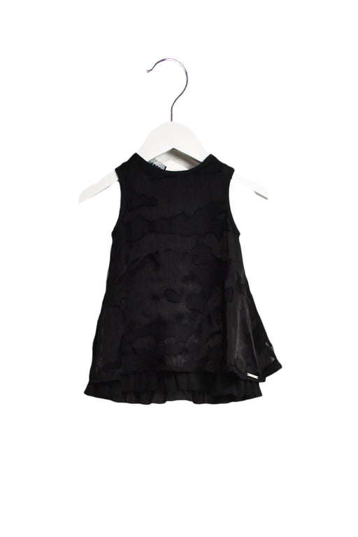 A Black Sleeveless Dresses from Diesel in size 3-6M for girl. (Front View)