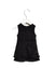 A Black Sleeveless Dresses from Diesel in size 3-6M for girl. (Back View)