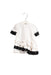 A White Short Sleeve Dresses from Diesel in size 3-6M for girl. (Front View)