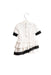 A White Short Sleeve Dresses from Diesel in size 3-6M for girl. (Back View)