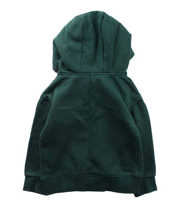 A Green Hooded Sweatshirts from Kenzo in size 4T for boy. (Back View)