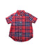 A Red Short Sleeve Shirts from Ralph Lauren in size 3T for boy. (Front View)