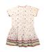A White Short Sleeve Dresses from Stella McCartney in size 6T for girl. (Back View)